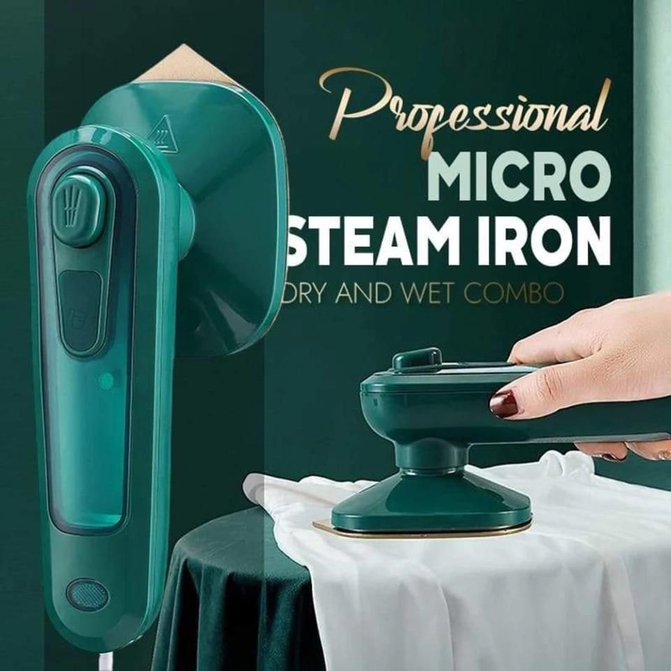 Portable Travel Iron, Mini Iron Steam Iron Handheld Ironing Machine | Electric